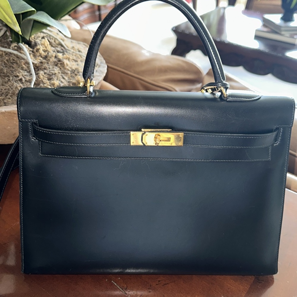 HERMES BOX KELLY 35cm - Picture 4 of 16